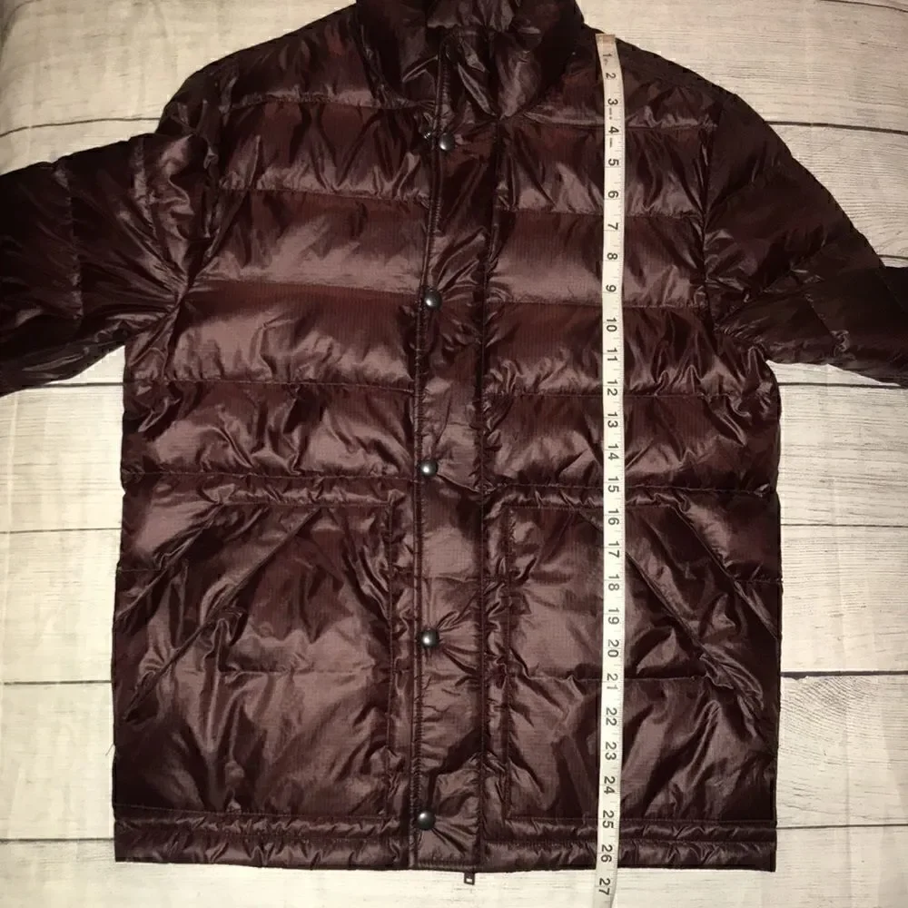 J. Crew Outerwear Down Puffer Jacket Quilted Brown